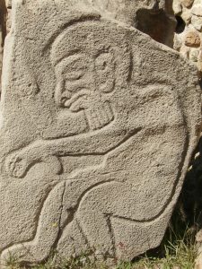 Uno dei 'danzantes' di Monte Alban 